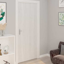 Films autoadhésifs pour portes 4 pcs Bois blanc 210x90 cm pvc