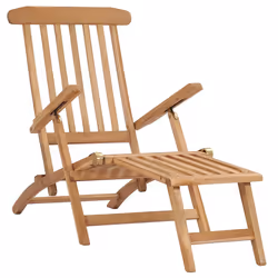 VidaXL 3059959 chaise d'extérieur Terrace Teck