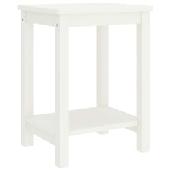 VidaXL 322210 Table de nuit et table de chevet Blanc