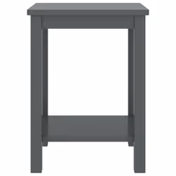 VidaXL 322214 Table de nuit et table de chevet Gris