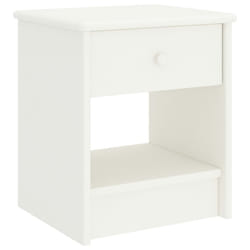 VidaXL 322222 Table de nuit et table de chevet Blanc