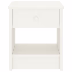 VidaXL 322222 Table de nuit et table de chevet Blanc