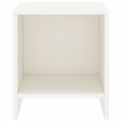 VidaXL 322234 Table de nuit et table de chevet Blanc