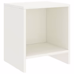 VidaXL 322240 Table de nuit et table de chevet Blanc