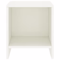VidaXL 322240 Table de nuit et table de chevet Blanc