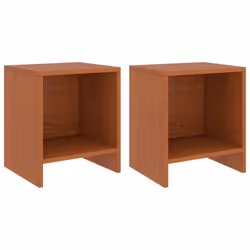 VidaXL 322241, Marron, Bois de pin, 350 mm, 300 mm, 400 mm, 2 pièce(s)