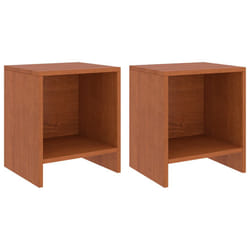 VidaXL 322241 Table de nuit et table de chevet Marron