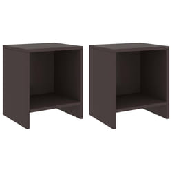VidaXL 322242 Table de nuit et table de chevet Marron
