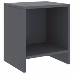 VidaXL 322244 Table de nuit et table de chevet Gris