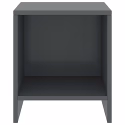 VidaXL 322244 Table de nuit et table de chevet Gris