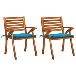VidaXL 3060793 chaise d'extérieur Terrace Siège rembourré Bois d'acacia