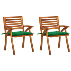 VidaXL 3060796 chaise d'extérieur Terrace Siège rembourré Bois d'acacia