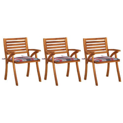 VidaXL 3060820 chaise d'extérieur Terrace Siège rembourré Bois d'acacia