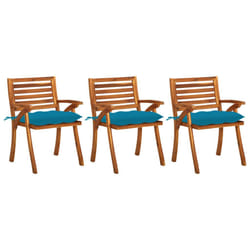 VidaXL 3060838 chaise d'extérieur Terrace Siège rembourré Bois d'acacia
