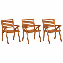 VidaXL 3060841 chaise d'extérieur Terrace Siège rembourré Bois d'acacia - Vue supplémentaire 2