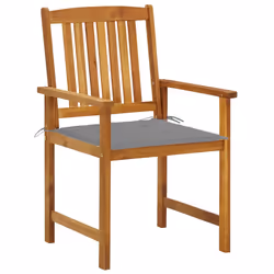 VidaXL 3061169 chaise d'extérieur Terrace Siège rembourré Bois d'acacia