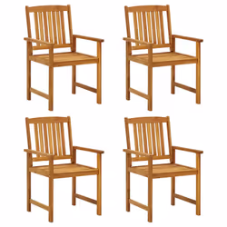 VidaXL 3061170 chaise d'extérieur Terrace Siège rembourré Bois d'acacia - Vue supplémentaire 2