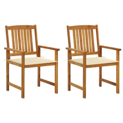 VidaXL 3061172 chaise d'extérieur Terrace Siège rembourré Bois d'acacia