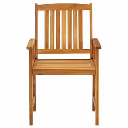 VidaXL 3061173 chaise d'extérieur Terrace Siège rembourré Bois d'acacia - Vue supplémentaire 5