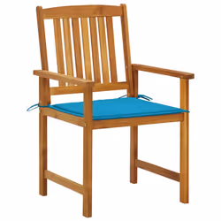 VidaXL 3061175 chaise d'extérieur Terrace Siège rembourré Bois d'acacia - Vue supplémentaire 2