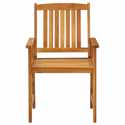 VidaXL 3061175 chaise d'extérieur Terrace Siège rembourré Bois d'acacia - Vue supplémentaire 5