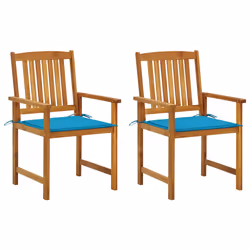 VidaXL 3061176, Terrace, Siège rembourré, Bois d'acacia, Polyester, 610 mm, 570 mm