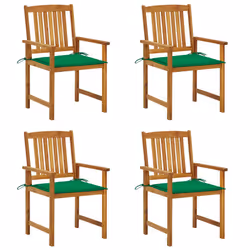 VidaXL 3061178, Terrace, Siège rembourré, Bois d'acacia, Polyester, 610 mm, 570 mm