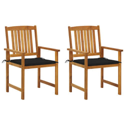 VidaXL 3061181 chaise d'extérieur Terrace Siège rembourré Bois d'acacia