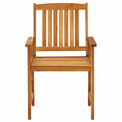 VidaXL 3061182 chaise d'extérieur Terrace Siège rembourré Bois d'acacia - Vue supplémentaire 5
