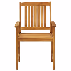 VidaXL 3061183 chaise d'extérieur Terrace Siège rembourré Bois d'acacia - Vue supplémentaire 5