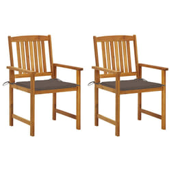 VidaXL 3061184 chaise d'extérieur Terrace Siège rembourré Bois d'acacia