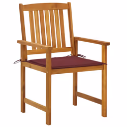VidaXL 3061185 chaise d'extérieur Terrace Siège rembourré Bois d'acacia - Vue supplémentaire 2