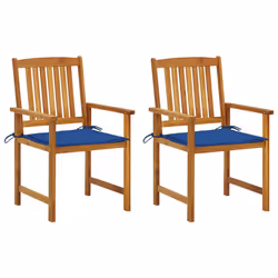 VidaXL 3061187, Terrace, Siège rembourré, Bois d'acacia, Polyester, 610 mm, 570 mm