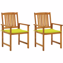 Décorez votre extérieur avec ces chaises de jardin en bois à lattes, qui ajouteront une touche de charme rustique. Ces chaise ...