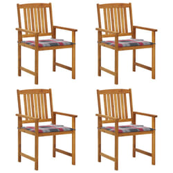 VidaXL 3061194 chaise d'extérieur Terrace Siège rembourré Bois d'acacia