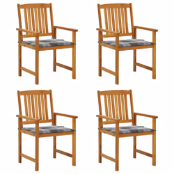 VidaXL 3061196, Terrace, Siège rembourré, Bois d'acacia, Polyester, 610 mm, 570 mm