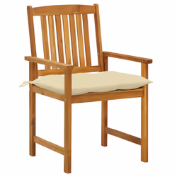 VidaXL 3061201 chaise d'extérieur Terrace Siège rembourré Bois d'acacia - Vue supplémentaire 2