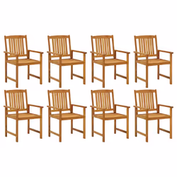 VidaXL 3061212 chaise d'extérieur Terrace Siège rembourré Bois d'acacia