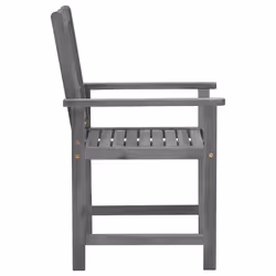 VidaXL 3061224 chaise d'extérieur Terrace Siège rembourré Bois d'acacia Gris - Vue supplémentaire 5