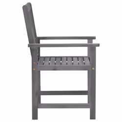 VidaXL 3061234 chaise d'extérieur Terrace Siège rembourré Bois d'acacia Gris - Vue supplémentaire 5