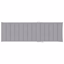 VidaXL 3061330 chaise d'extérieur Linge Siège rembourré Bois d'acacia Gris