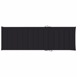 VidaXL 3061336 chaise d'extérieur Linge Siège rembourré Bois d'acacia Noir, Gris