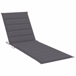 VidaXL 3061389 chaise d'extérieur Linge Siège rembourré Bois d'acacia Gris - Vue supplémentaire 5