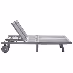 VidaXL 3061402 chaise d'extérieur Linge Siège rembourré Bois d'acacia Gris