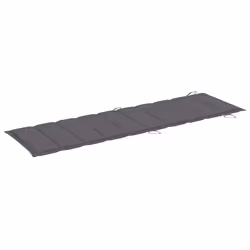 VidaXL 3061572 chaise d'extérieur Linge Siège rembourré Bois d'acacia Anthracite - Vue supplémentaire 8