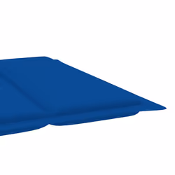 VidaXL 3061582 chaise d'extérieur Linge Siège rembourré Bois d'acacia Bleu - Vue supplémentaire 8