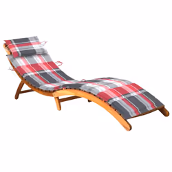 VidaXL 3061585, Linge, Siège rembourré, Bois d'acacia, Polyester, 186 cm, 58 cm