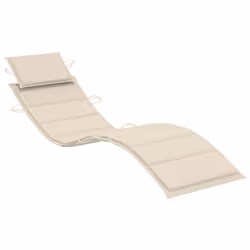 VidaXL 3061589 chaise d'extérieur Linge Siège rembourré Bois d'acacia Crème - Vue supplémentaire 6