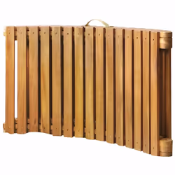 VidaXL 3061596 chaise d'extérieur Linge Siège rembourré Bois d'acacia Rouge - Vue supplémentaire 4