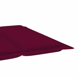 VidaXL 3061596 chaise d'extérieur Linge Siège rembourré Bois d'acacia Rouge - Vue supplémentaire 8